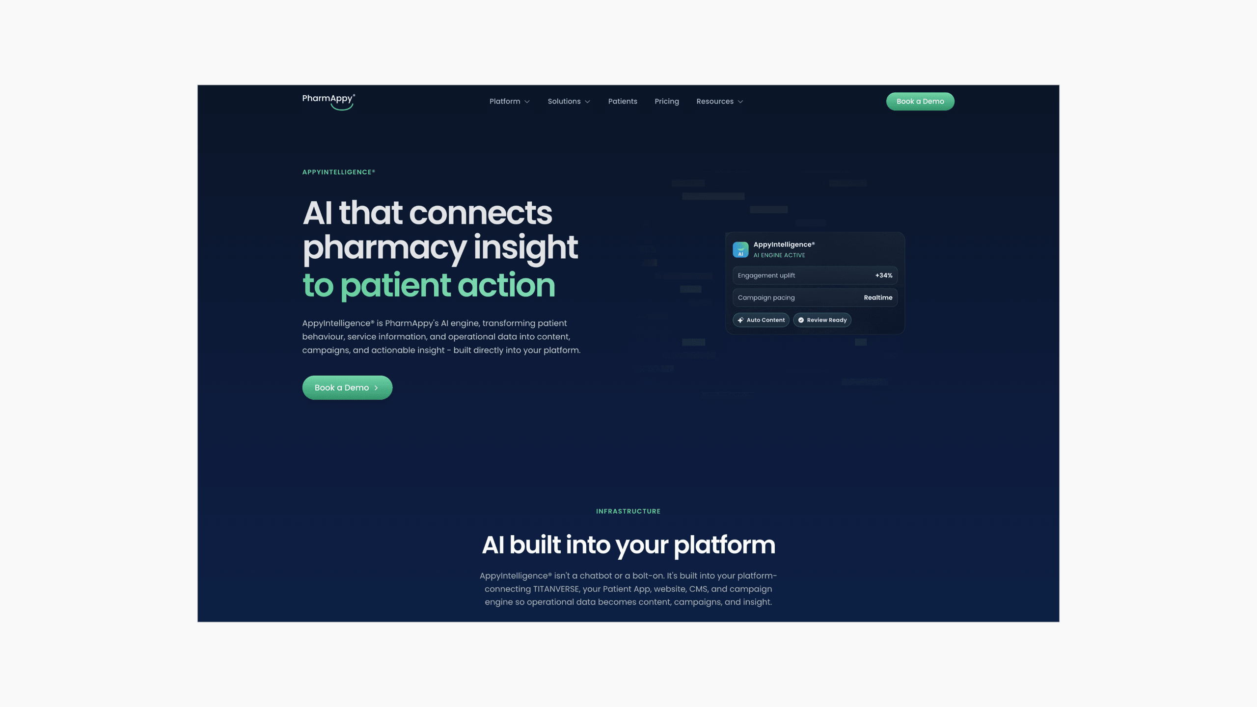 PharmAppy shipped site screen 4