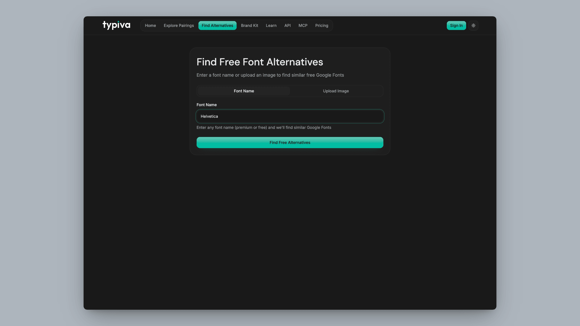 Typiva free font alternatives and pairings