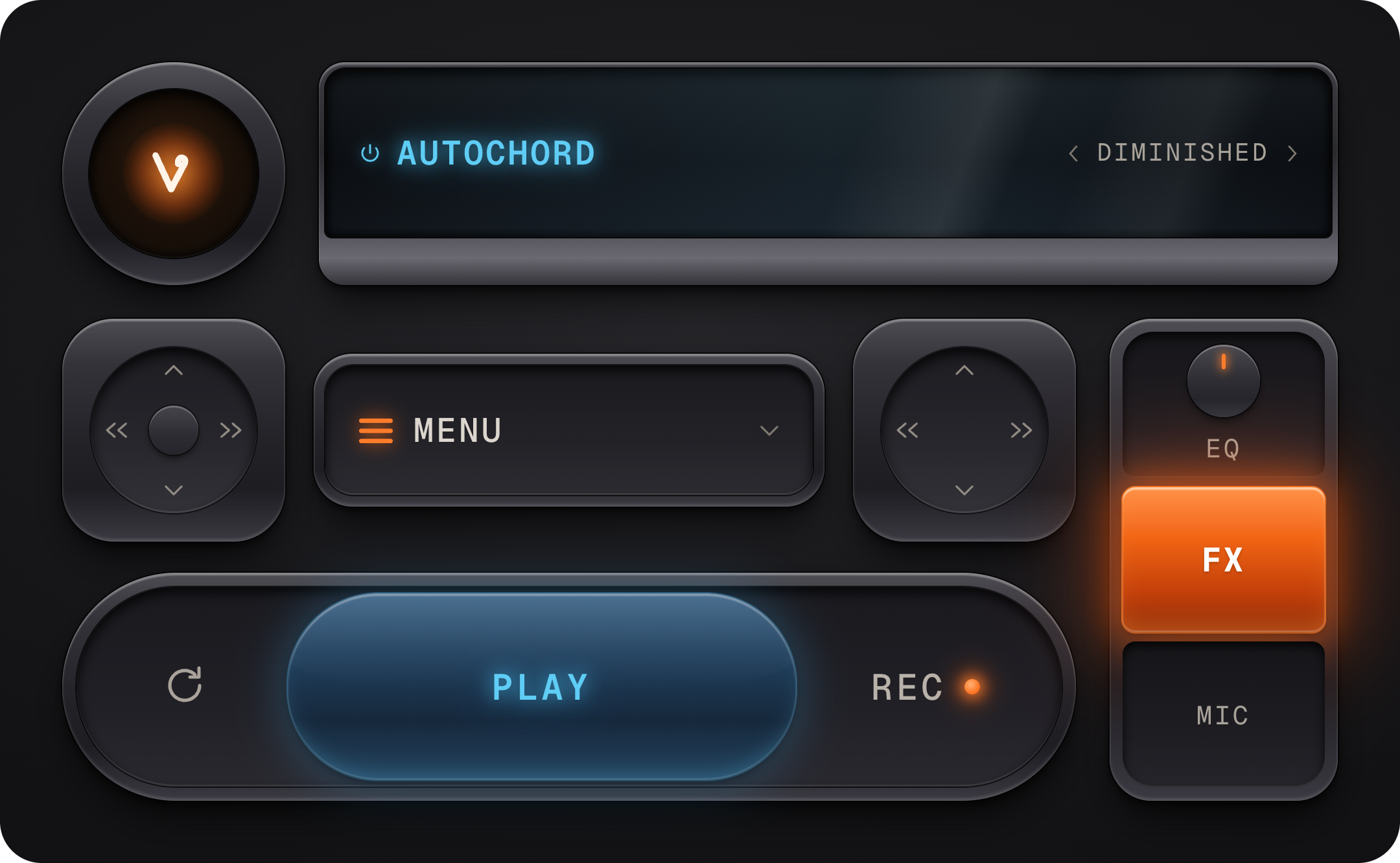 Groove Widgets — 3D tactile widget explorations